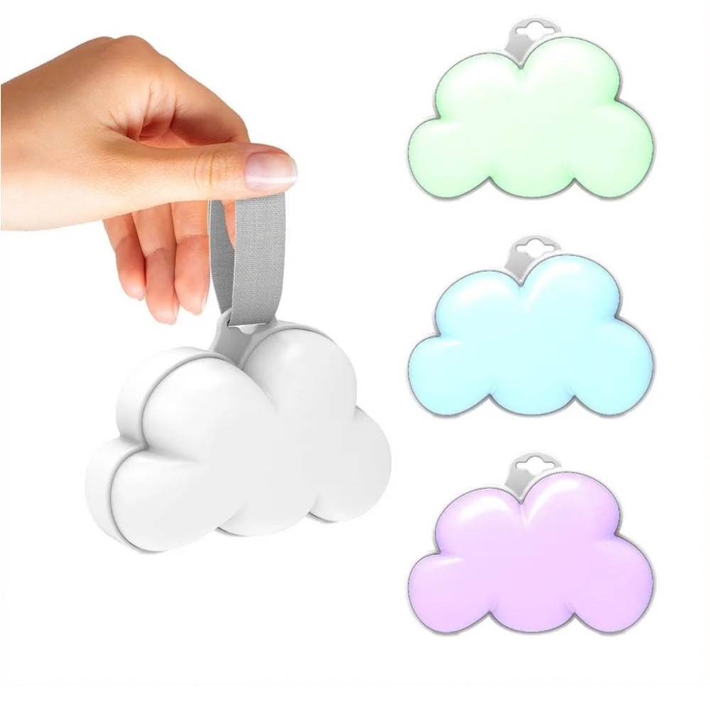 NEW Pure Enrichment Baby Cloud Portable Sound Machine & Night Light Color Change